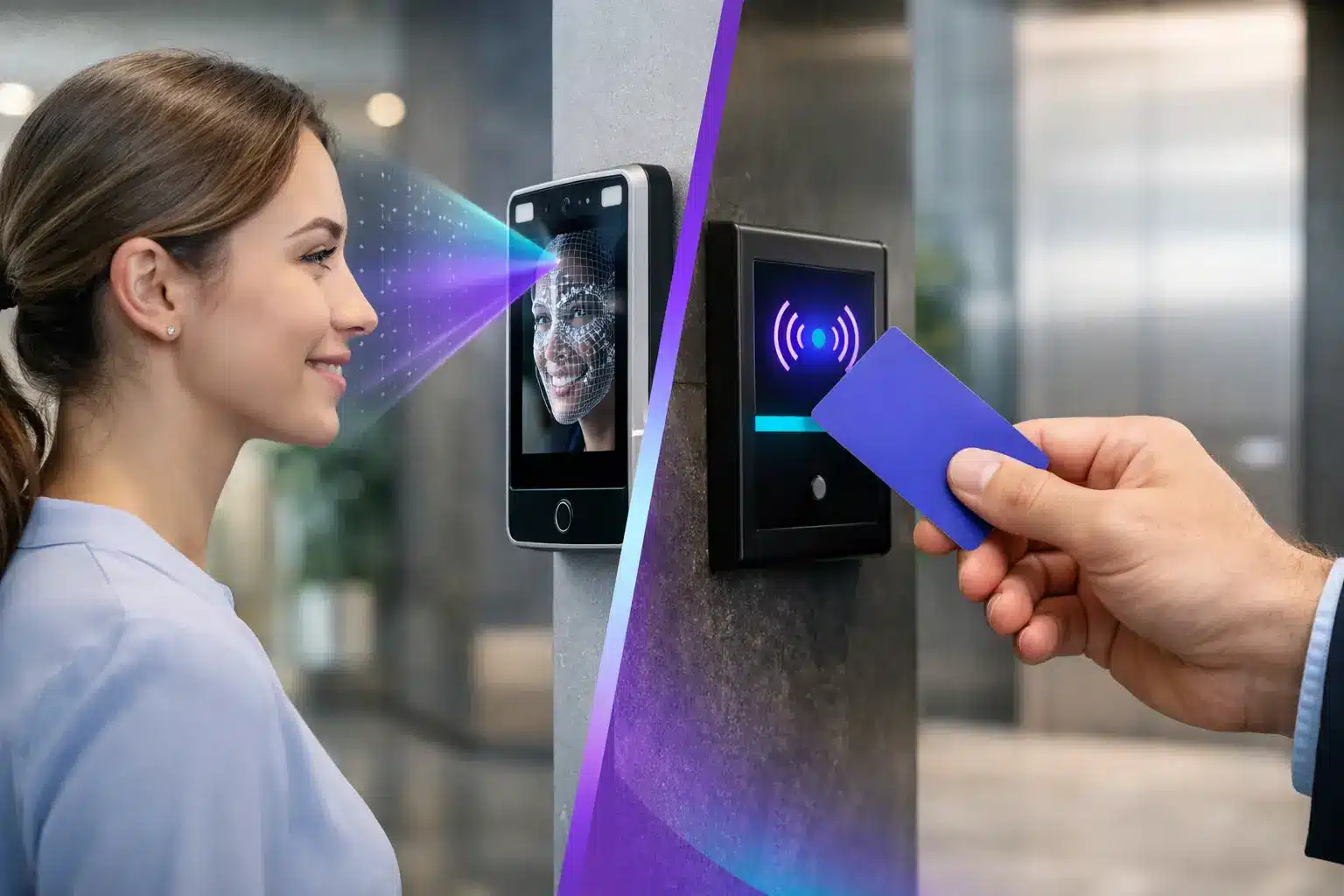 Acceso facial vs tarjeta RFID para condominios